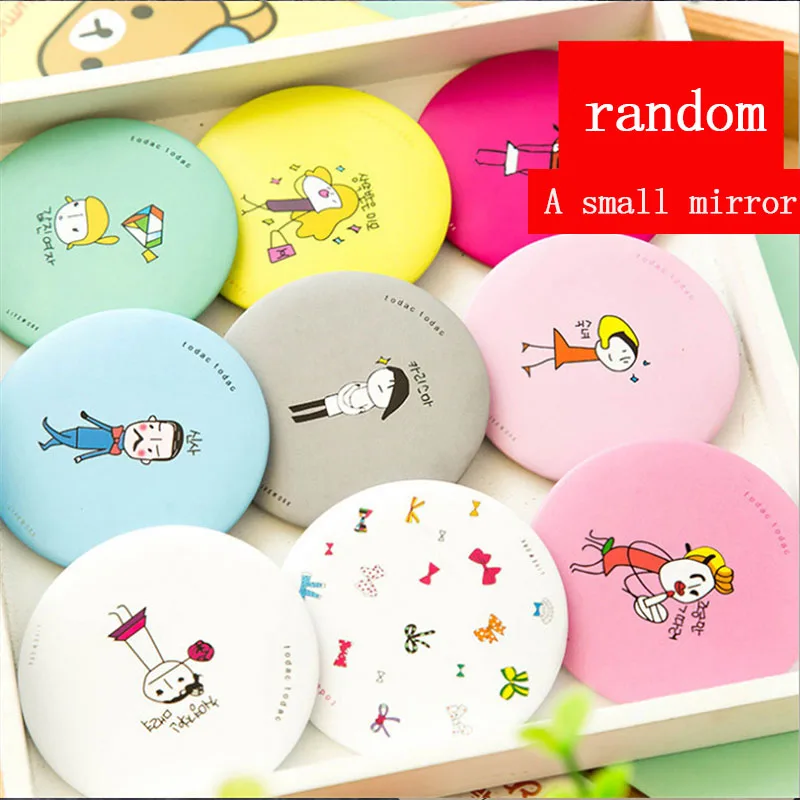 FEN99 Cartoon Anti-fall Portable Small Mirror Cute Girls Makeup Mirror Pocket Mirror for Beauty Tools
FEN99 Cartoon Anti-fall Portable Small Mirror Cute Girls Makeup Mirror Pocket Mirror for Beauty Tools