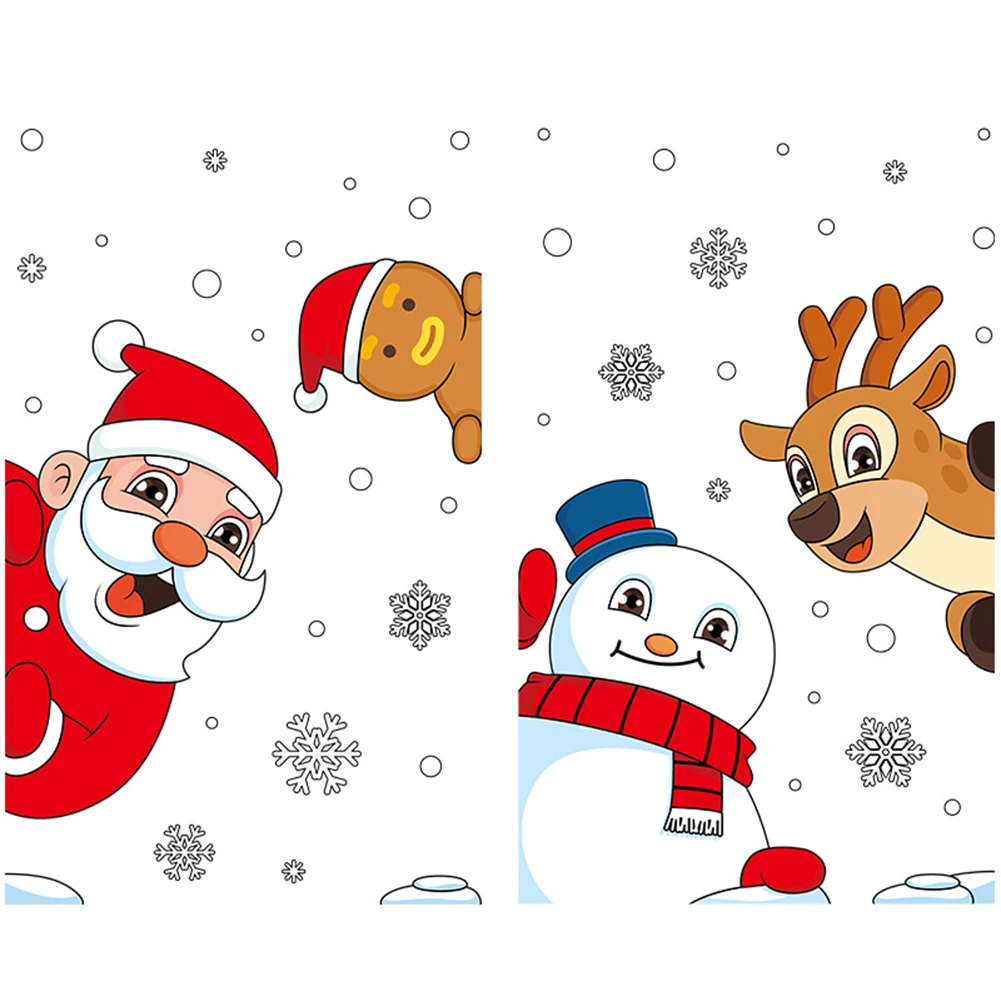 Glass Sticker Decals Waterproof Christmas Decorations Christmas Stickers Environmentally Friendly Window Sticker
Glass Sticker Decals Waterproof Christmas Decorations Christmas Stickers Environmentally Friendly Window Sticker