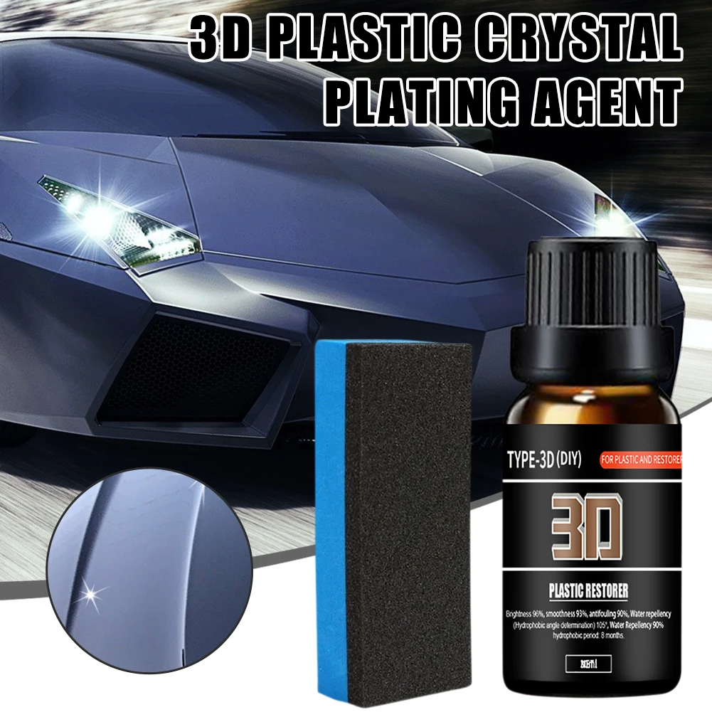 30ml Car Plastic Restore Agent Wax Long-Lasting Plastic Retreading Agent Waterproof Auto Detailing Car Repair Polish Accessories
30ml Car Plastic Restore Agent Wax Long-Lasting Plastic Retreading Agent Waterproof Auto Detailing Car Repair Polish Accessories
