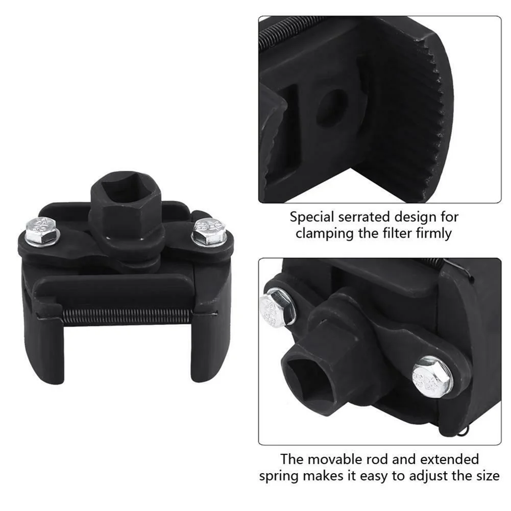 1Pcs 2-claw Car Oil Filter Wrench Adjustable Housing Fuel Remover Removal Tool Universal 80-105mm High Quality
1Pcs 2-claw Car Oil Filter Wrench Adjustable Housing Fuel Remover Removal Tool Universal 80-105mm High Quality