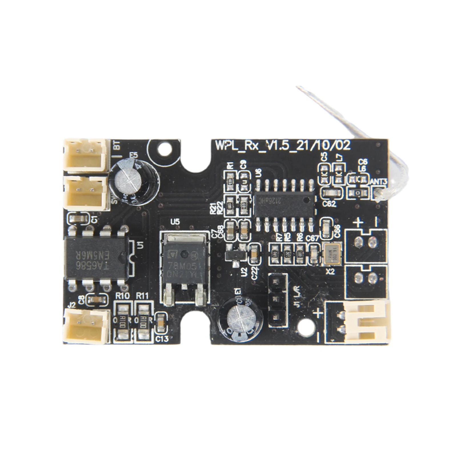 Full-scale 2.4G Remote Control Circuit Board Turing Light for WPL D42/D12 RC Car Modification Accessories
Full-scale 2.4G Remote Control Circuit Board Turing Light for WPL D42/D12 RC Car Modification Accessories