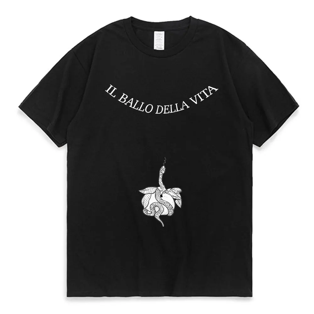 Футболка Il Ballo Della Vita-tatoo Damiano Maneskin с классическим принтом для мужчин и женщин, летняя универсальная черная футболка с круглым вырезом, Новинк...
Футболка Il Ballo Della Vita-tatoo Damiano Maneskin с классическим принтом для мужчин и женщин, летняя универсальная черная футболка с круглым вырезом, Новинк...