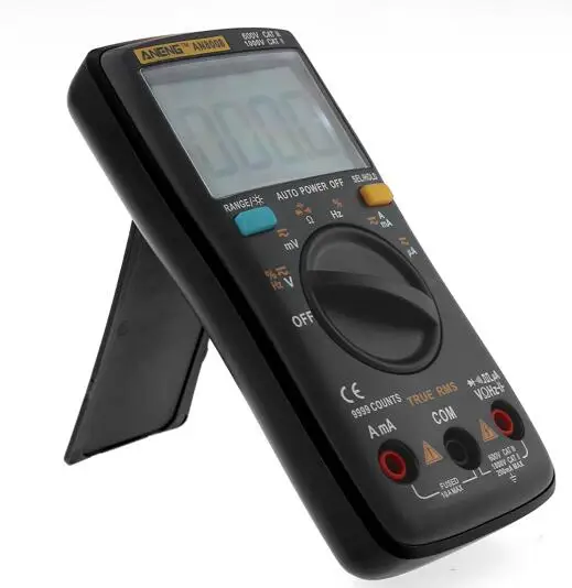 ANENG AN8008 True-RMS Digital Multimeter 9999 Counts Square Wave Voltage Ammeter 1 1 1 1
ANENG AN8008 True-RMS Digital Multimeter 9999 Counts Square Wave Voltage Ammeter 1 1 1 1