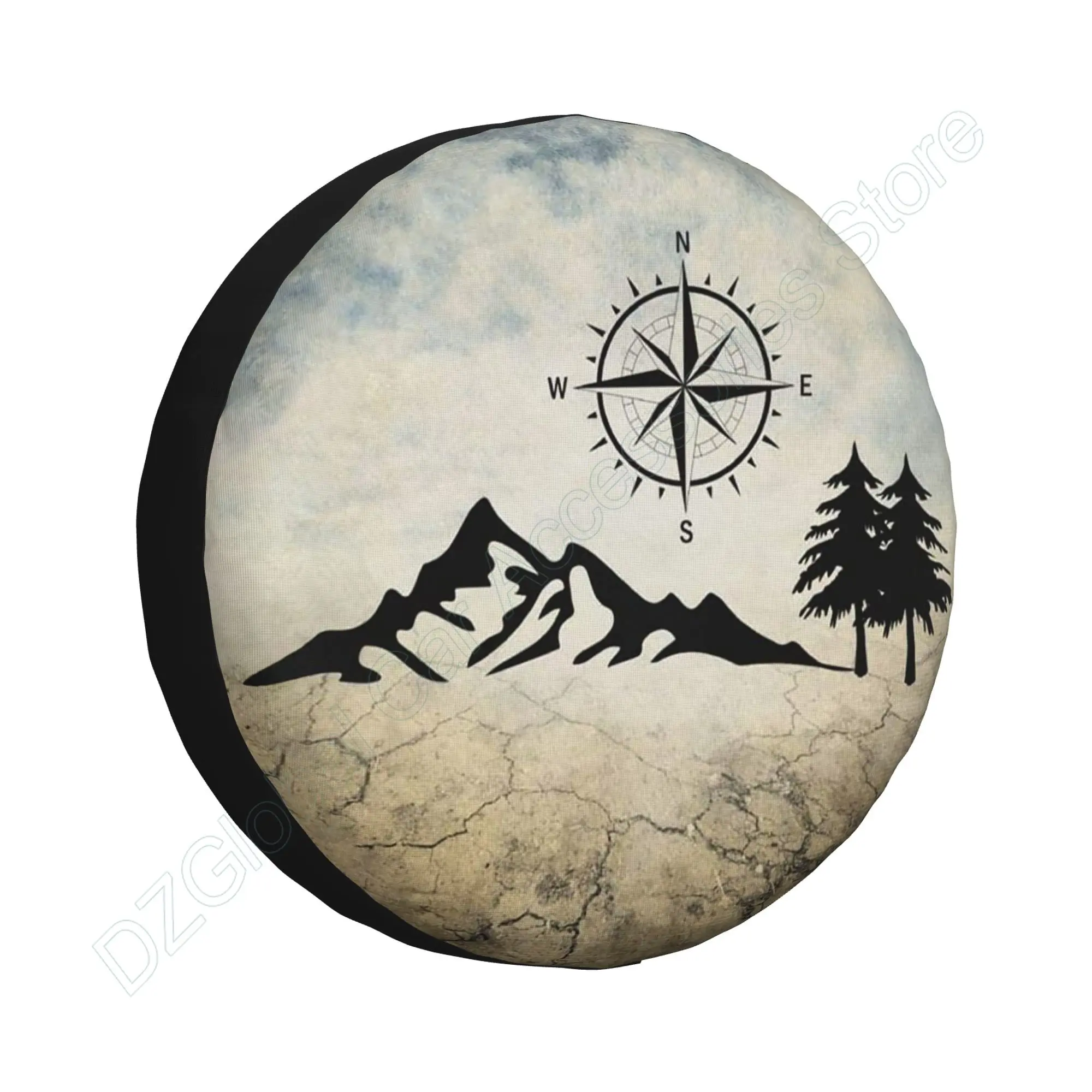Nature Mountain Compass Spare Tire Cover Wheel Protectors for Trailer Rv SUV Truck Camper Travel Trailer 14 15 16 17 Inch
Nature Mountain Compass Spare Tire Cover Wheel Protectors for Trailer Rv SUV Truck Camper Travel Trailer 14 15 16 17 Inch