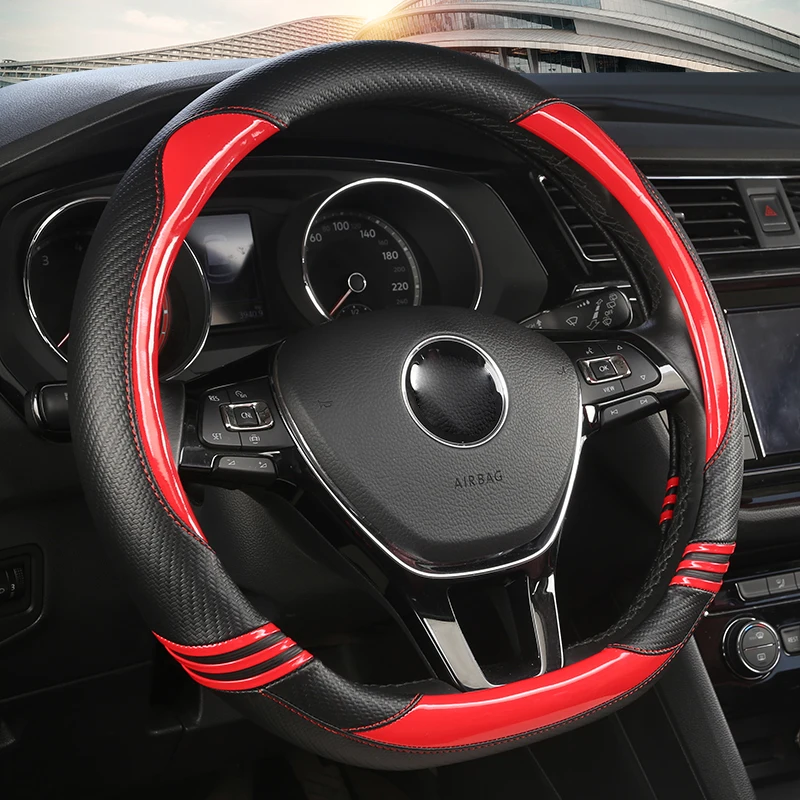 D-образный кожаный чехол из углеродного волокна для VW Jetta / Tiguan / Caddy IV Polo 2015-2021 Arteon Crafter 2017 - 2021
D-образный кожаный чехол из углеродного волокна для VW Jetta / Tiguan / Caddy IV Polo 2015-2021 Arteon Crafter 2017 - 2021