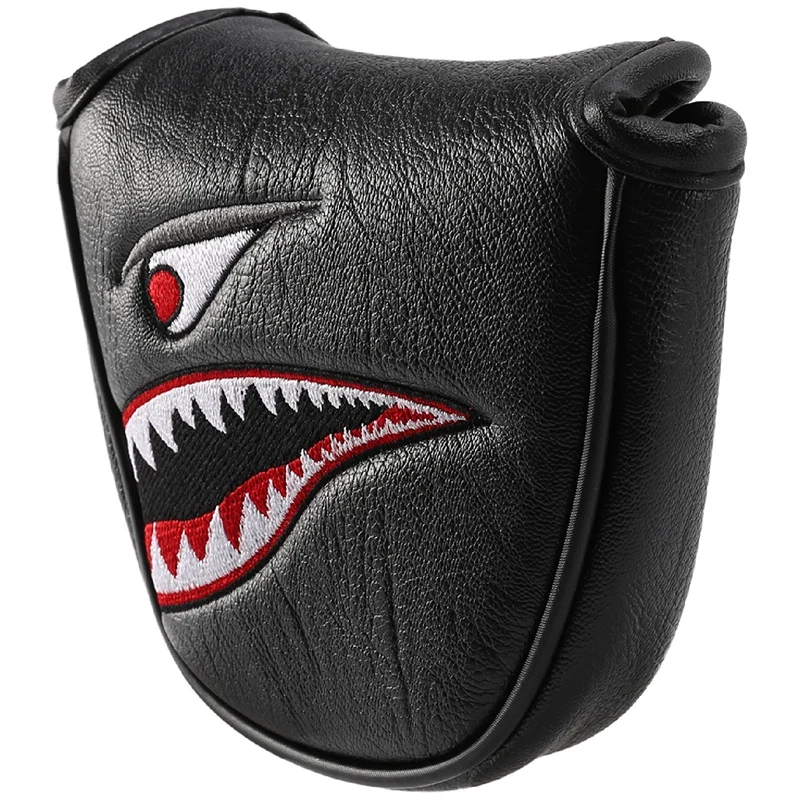 1Pc PU Leather with Embroidery Magnet Golf Mallet Putter Head Cover Golf Club Putter Headcovers
1Pc PU Leather with Embroidery Magnet Golf Mallet Putter Head Cover Golf Club Putter Headcovers