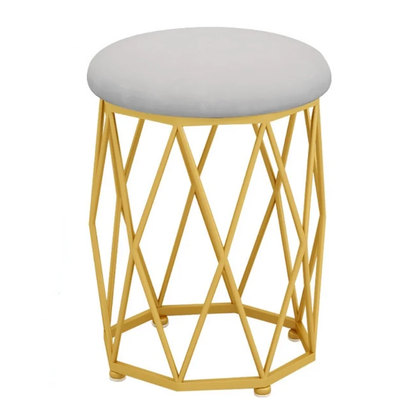 North dressing stool iron fashion change shoe bench Makeup Golden Stool With Fabric Home Living Room Bedroom Furniture
North dressing stool iron fashion change shoe bench Makeup Golden Stool With Fabric Home Living Room Bedroom Furniture
