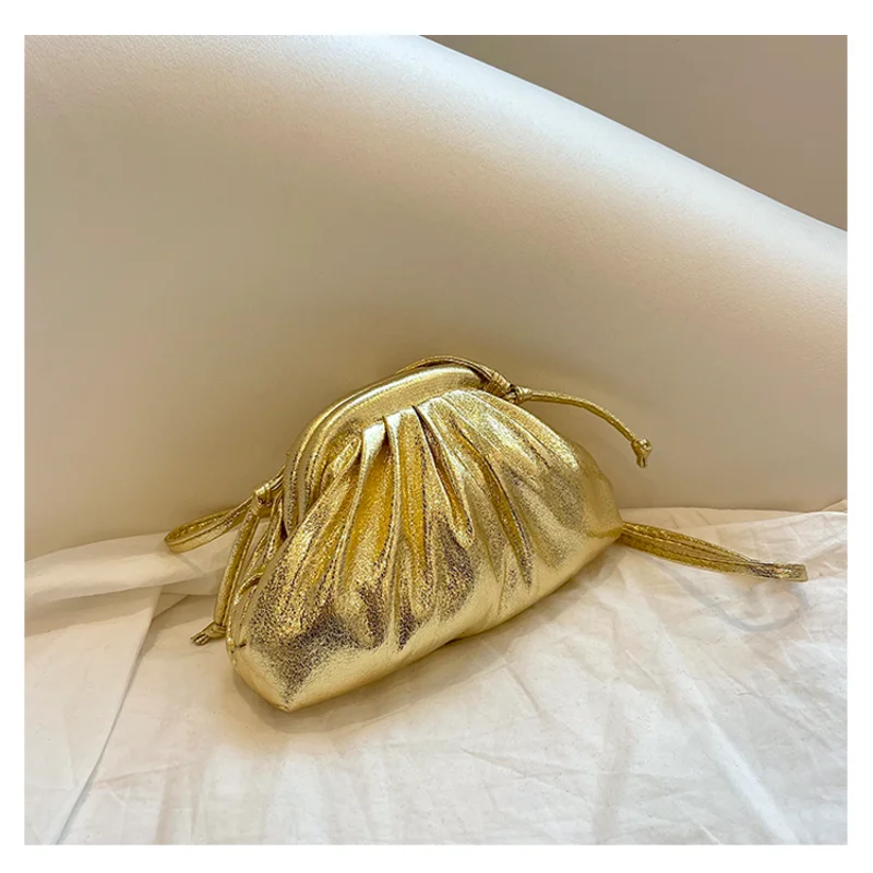 Fashion Women's Bag 2023 Simple and Casual Style Shoulder Bag Fashion Girls' Dumpling Bag PU Versatile Youth Elegant Pleated Bag
Fashion Women's Bag 2023 Simple and Casual Style Shoulder Bag Fashion Girls' Dumpling Bag PU Versatile Youth Elegant Pleated Bag