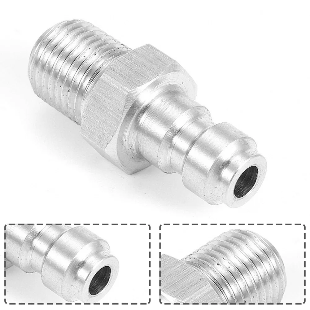 PCP Quick Head Connection Plug Adapter Stainless Steel 1/8\\\" NPT Male Thread Paintball 3000-5000 Psi Male Spacer Set
PCP Quick Head Connection Plug Adapter Stainless Steel 1/8\\\" NPT Male Thread Paintball 3000-5000 Psi Male Spacer Set