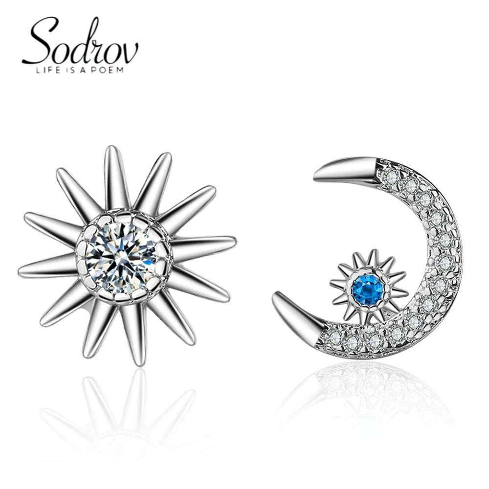 SODROV Romantic Blue Crystal Zircon Star Moon Earrings for Women Korean Earrings Trendy 2022 Wholesale
SODROV Romantic Blue Crystal Zircon Star Moon Earrings for Women Korean Earrings Trendy 2022 Wholesale