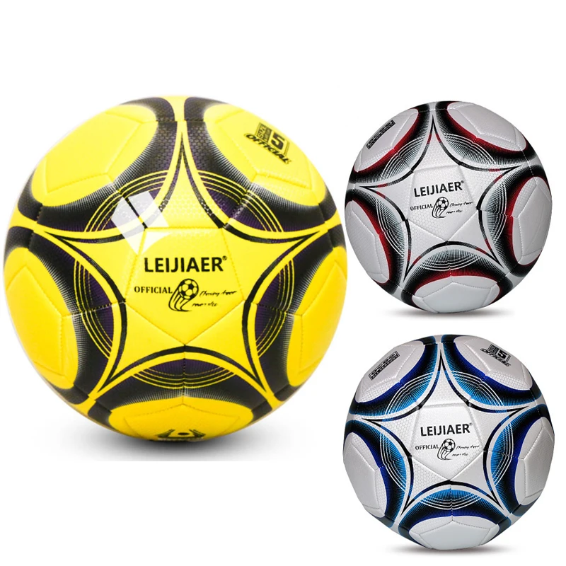 Two Layer Anti-explosion Football Teaching Training Big Pentagram Printing Football International Standard 4/5 Size Football
Two Layer Anti-explosion Football Teaching Training Big Pentagram Printing Football International Standard 4/5 Size Football