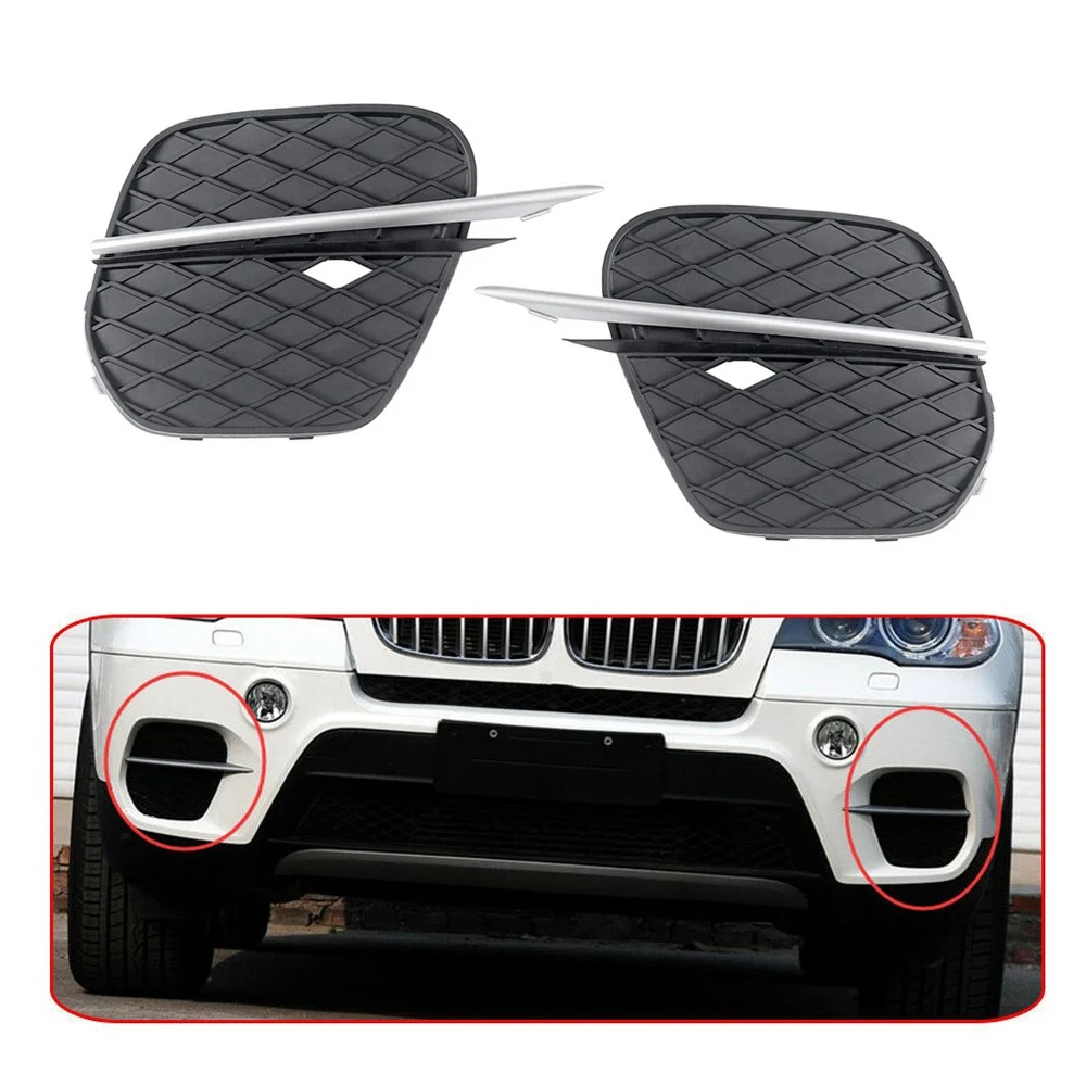 1 Pair Front Bumper Grille Cover Grill Trim for -BMW X5 E70 2011-2013 51117222859 51117222860
1 Pair Front Bumper Grille Cover Grill Trim for -BMW X5 E70 2011-2013 51117222859 51117222860