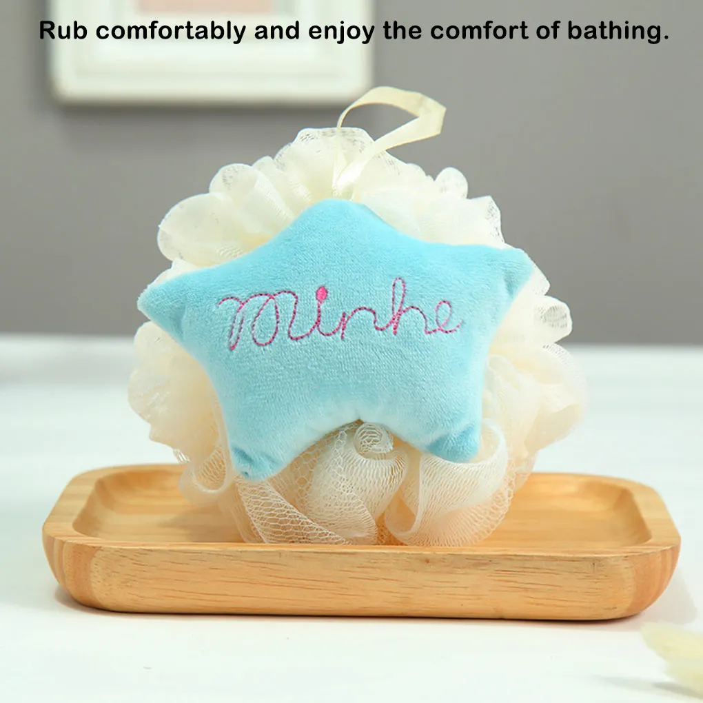 Woman Man Showering Flower Star Shaped Bath Foam Ball Arm Leg Body Cleaning Beauty Supply for Bathroom Washroom
Woman Man Showering Flower Star Shaped Bath Foam Ball Arm Leg Body Cleaning Beauty Supply for Bathroom Washroom