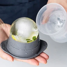 5cm Big Size Ball Ice Molds Sphere Round Ice Cube Makers Home and Bar Party Kitchen Whiskey Cocktail DIY Ice Cream Form