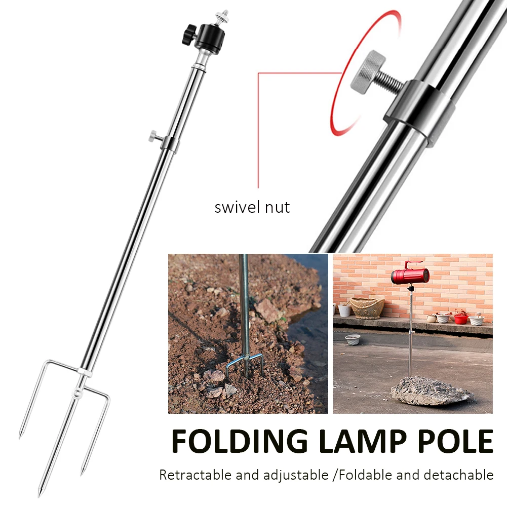 Detachable Lamp Stand Hanging Light Stand Holder For Camping Fishing Outdoor Folding Lamp Post Pole Set
Detachable Lamp Stand Hanging Light Stand Holder For Camping Fishing Outdoor Folding Lamp Post Pole Set