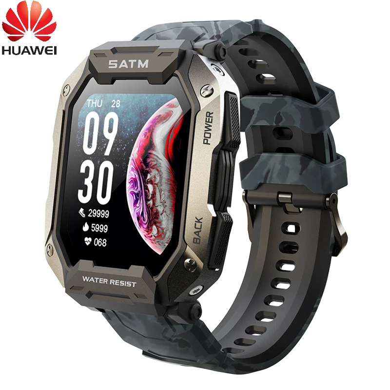 Huawei Smart Watch Outdoor Sport Smart Watches Heart Rate Blood Pressure 5ATM Waterproof Bluetooth Smartwatch For Mens
Huawei Smart Watch Outdoor Sport Smart Watches Heart Rate Blood Pressure 5ATM Waterproof Bluetooth Smartwatch For Mens