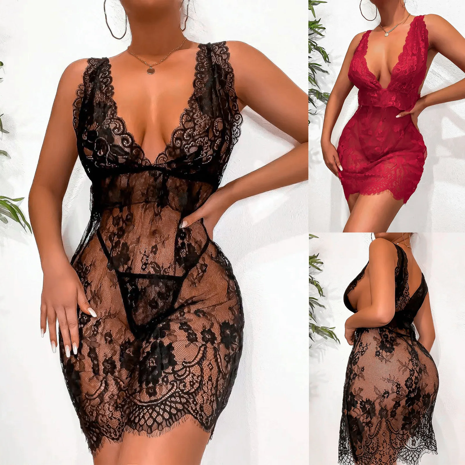 Hot Temptation Sexy Suit Sexy Black Thong Sexy Lace Pajamas Cinturones Para Mujer Para Vestido De Fiesta Sexy Costume
Hot Temptation Sexy Suit Sexy Black Thong Sexy Lace Pajamas Cinturones Para Mujer Para Vestido De Fiesta Sexy Costume
