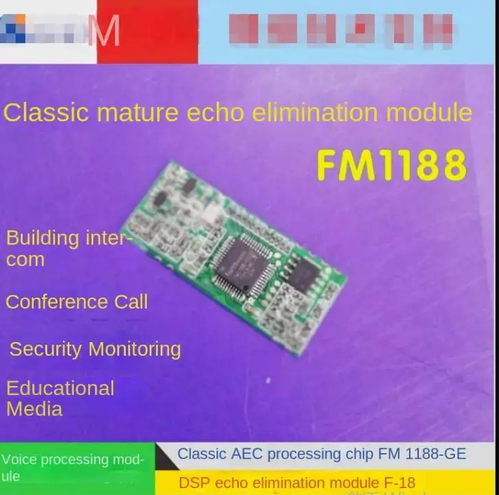Отличная производительность FM1188 функцией подавления эха Module-F18 (поддерживает полнодуплексный Hands-free функцией подавления эха товаров)
Отличная производительность FM1188 функцией подавления эха Module-F18 (поддерживает полнодуплексный Hands-free функцией подавления эха товаров)