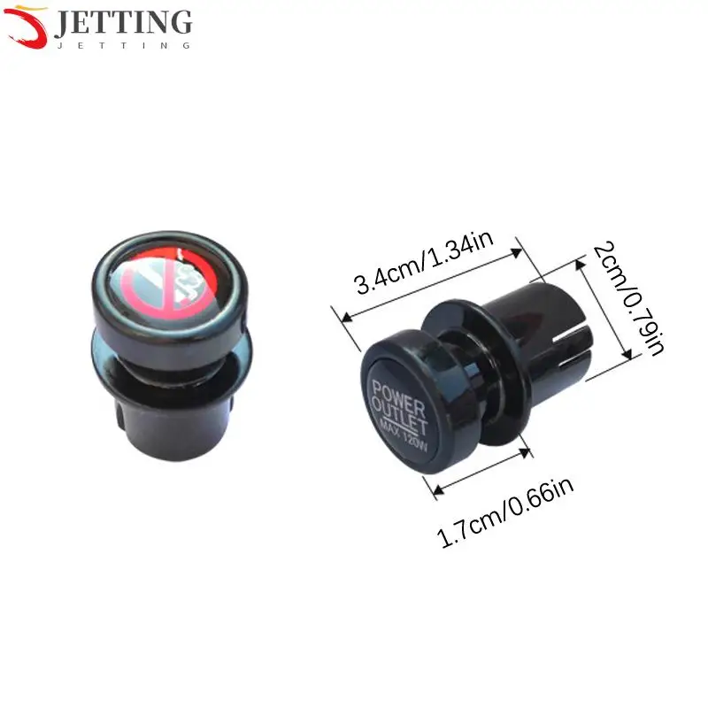 2PCS Universal Car Cigarette Lighter Plug Outlet Cover Cap Power Socket Button 12V Charger Dust Auto Moulding Accessories 21MM
2PCS Universal Car Cigarette Lighter Plug Outlet Cover Cap Power Socket Button 12V Charger Dust Auto Moulding Accessories 21MM