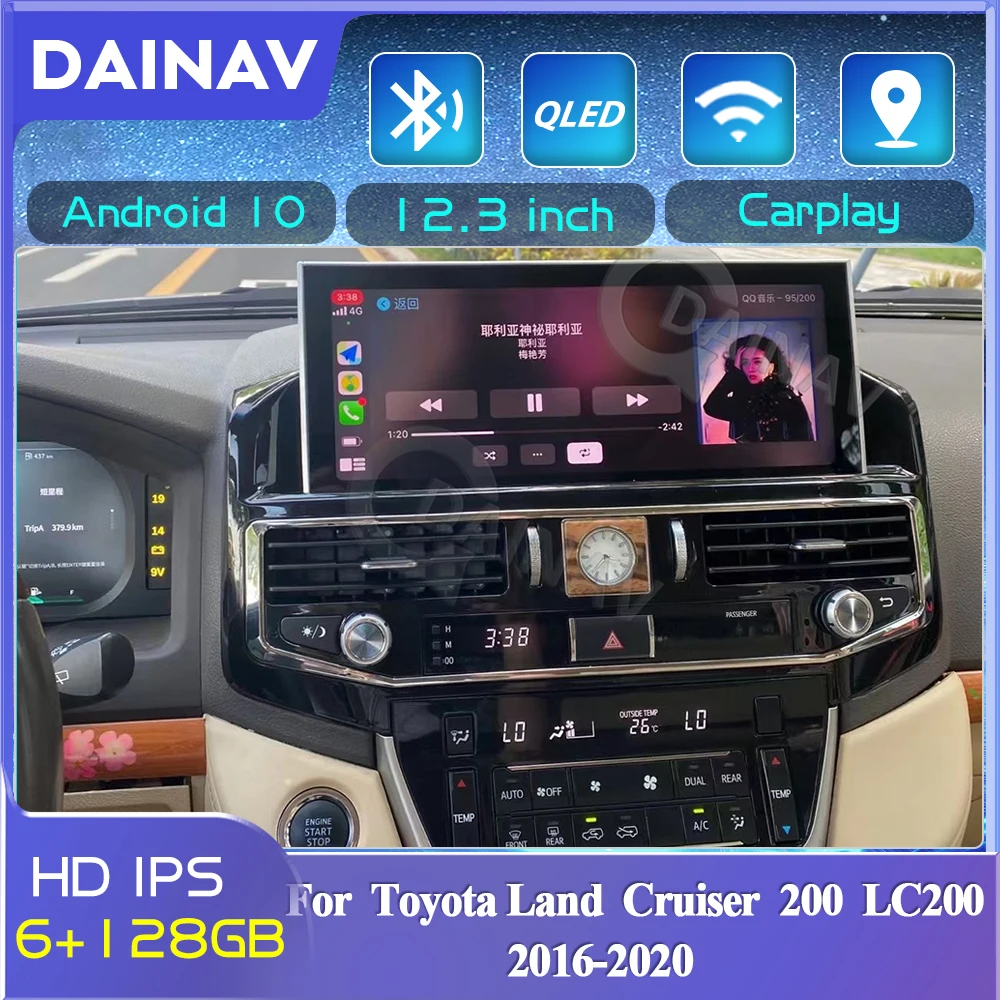 128GB Android Car Radio player For TOYOTA LAND CRUISER 200 LC200 2016-2020 Car Stereo Autoradio Player GPS Navigation Head Unit
128GB Android Car Radio player For TOYOTA LAND CRUISER 200 LC200 2016-2020 Car Stereo Autoradio Player GPS Navigation Head Unit