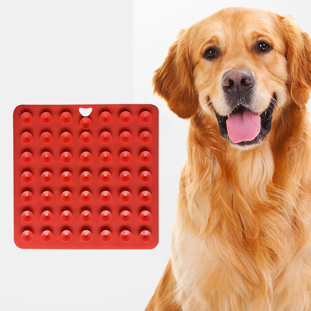Silicone Dog Feeding Lick Mat Cat Feeder Licking Pad Household Slow Feeder Mat for Pets Supplies Available for Home
Silicone Dog Feeding Lick Mat Cat Feeder Licking Pad Household Slow Feeder Mat for Pets Supplies Available for Home