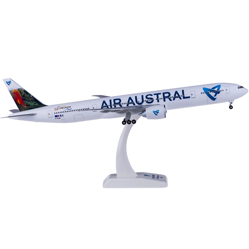 36 см 1:200 воздушный реюнайон 777-300ER AA04 B777 пассажир 777 Коллекционная модель самолета украшения для взрослых Поклонники Коллекционные Подарочные игрушки
36 см 1:200 воздушный реюнайон 777-300ER AA04 B777 пассажир 777 Коллекционная модель самолета украшения для взрослых Поклонники Коллекционные Подарочные игрушки