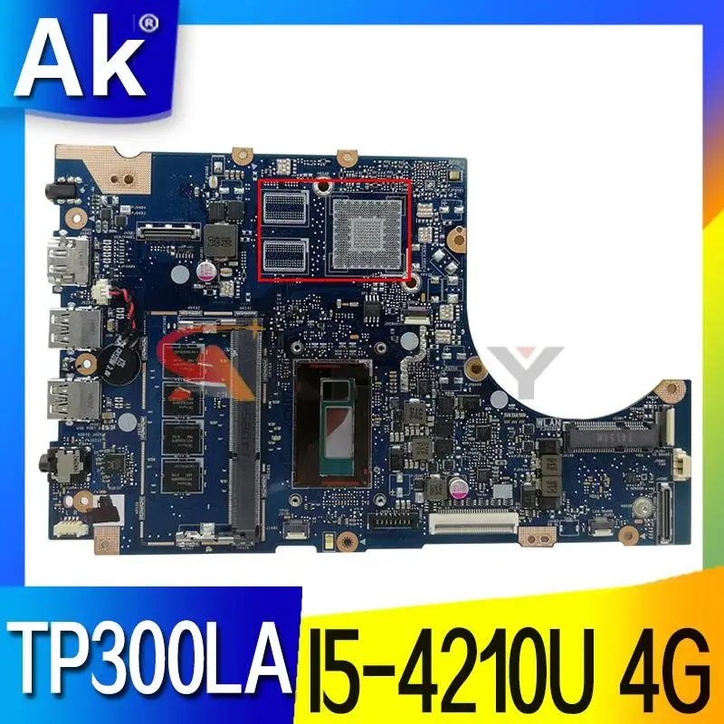 TP300LA For ASUS TP300LA Q302LA Q302L TP300 TP300L Mainboard I5-4210U 4G RAM Laptop Motherboard 1.9Ghz Test work 100% 
TP300LA For ASUS TP300LA Q302LA Q302L TP300 TP300L Mainboard I5-4210U 4G RAM Laptop Motherboard 1.9Ghz Test work 100%