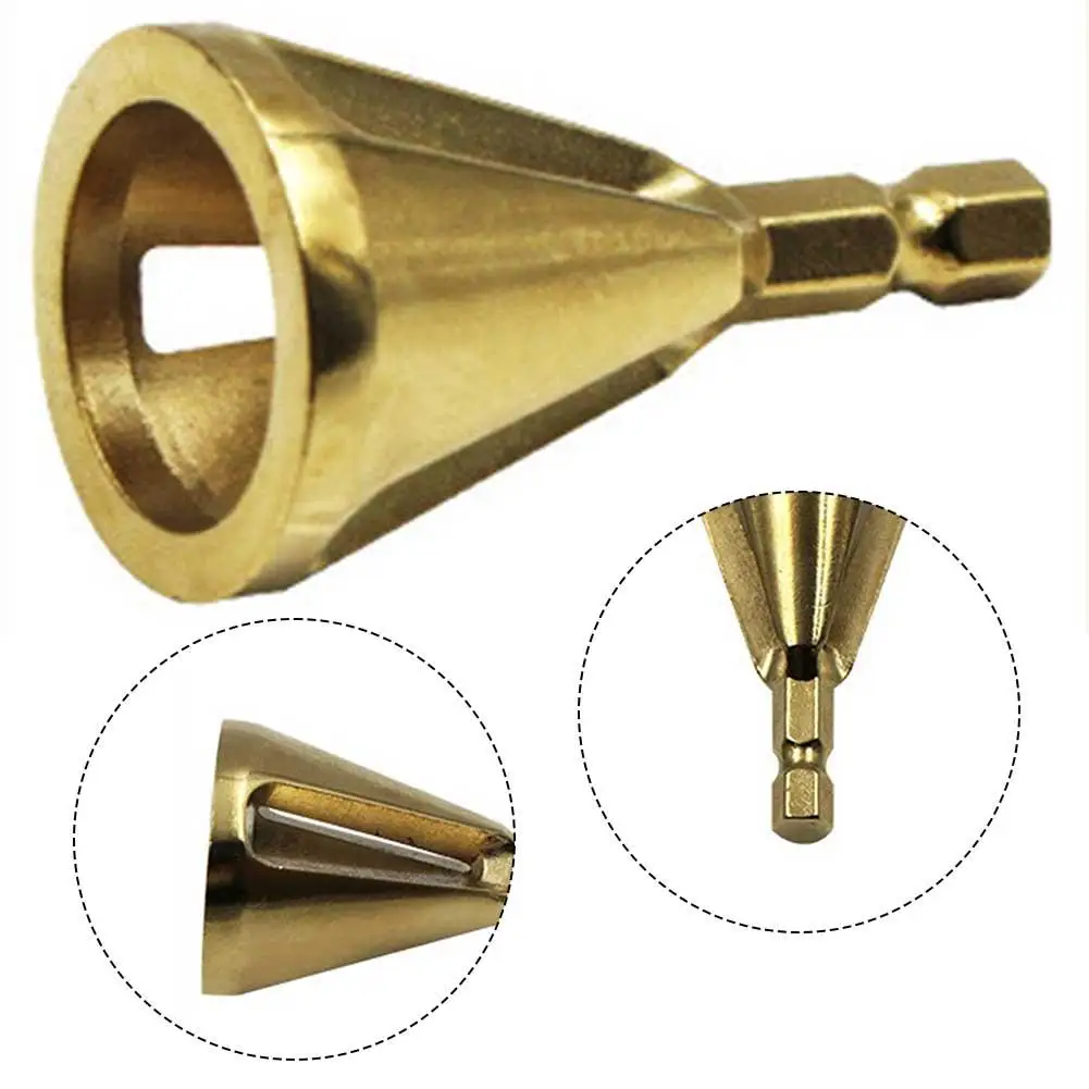Hex Shank Deburring External Chamferer Cone-shape Polishing Fitting Triangular Handle Clamp Electric Drill Chamfering Tool Parts
Hex Shank Deburring External Chamferer Cone-shape Polishing Fitting Triangular Handle Clamp Electric Drill Chamfering Tool Parts
