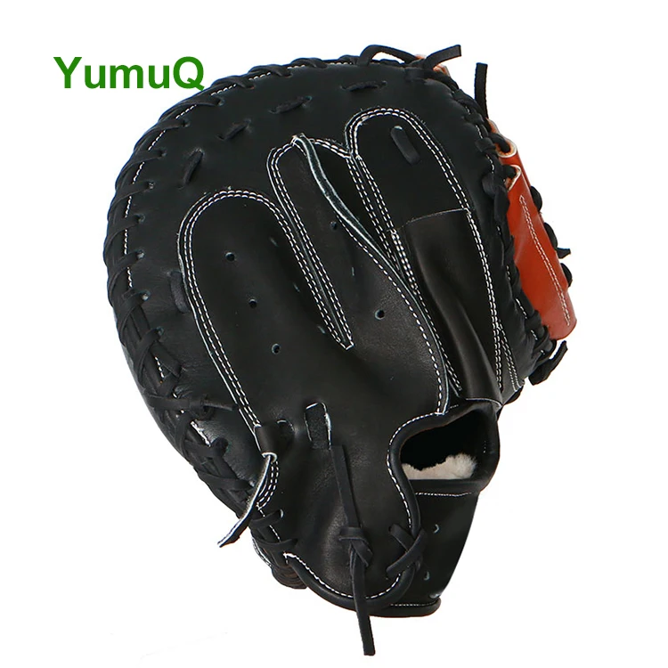 

YumuQ Wholesale Professional 29.5''-34.5" Circumference Standard Size Baseball / Softball Catcher Gloves For Adults