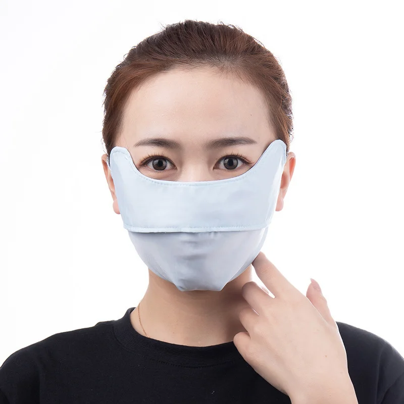 Ice silk sunscreen mask female hair summer cycling breathable anti-ultraviolet hanging ear type eye protection mask for men
Ice silk sunscreen mask female hair summer cycling breathable anti-ultraviolet hanging ear type eye protection mask for men