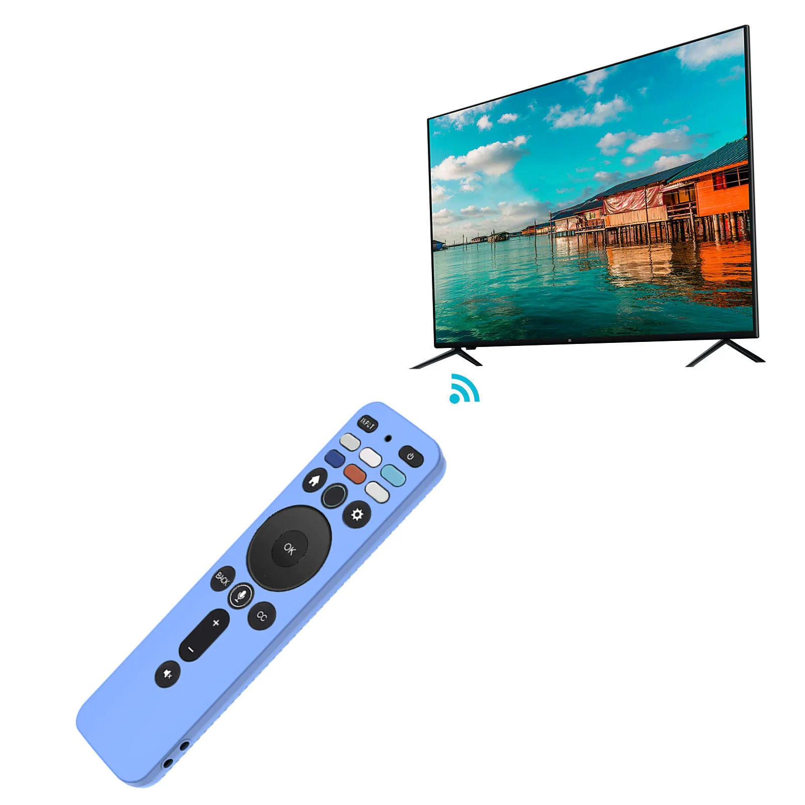 Protective Case For XRT260 Easy To Install Silicone Smart TV Remote Case Holder Shockproof Remote Battery Back Covers Protector
Protective Case For XRT260 Easy To Install Silicone Smart TV Remote Case Holder Shockproof Remote Battery Back Covers Protector