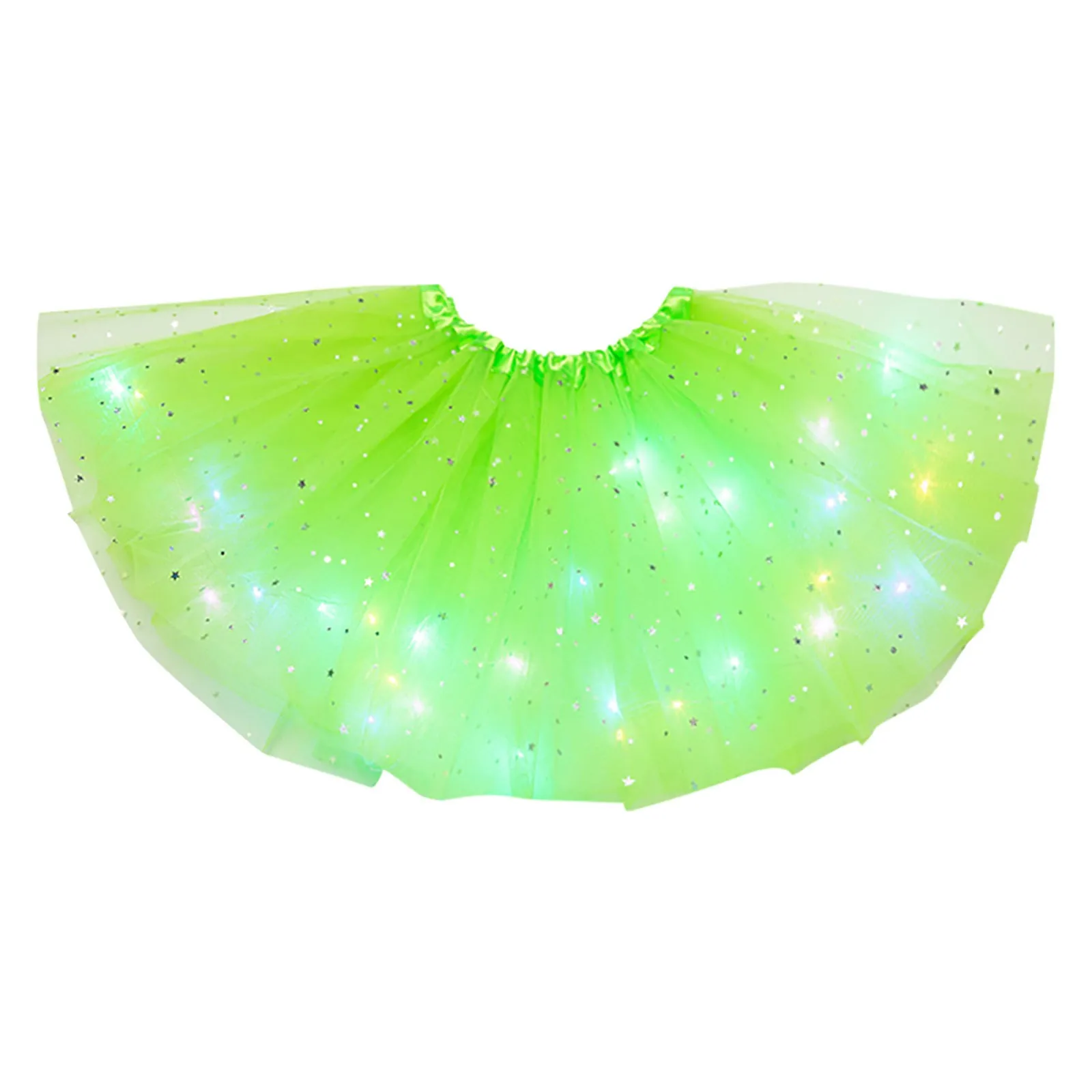 Mesh Of 3 Layer Stars LED Skirt Puffy Ballerina Women's Skirtes Lights Skirt gothic skirt Woman clothing
Mesh Of 3 Layer Stars LED Skirt Puffy Ballerina Women's Skirtes Lights Skirt gothic skirt Woman clothing