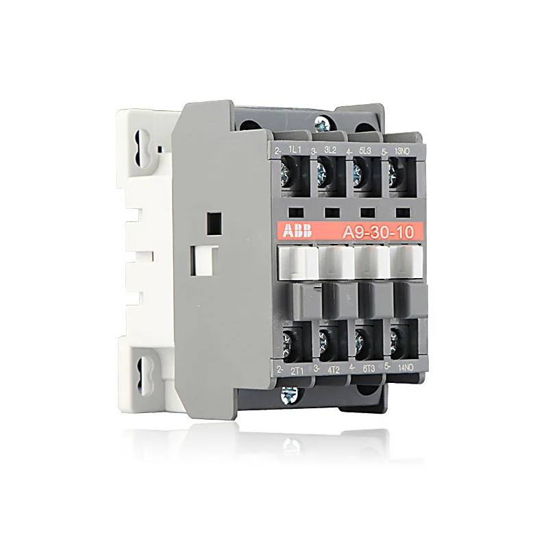 ABB AC contactor A9-30-10 A12-30-10 A16-30-10 220V380V110V24V9A12A16AMain contact3NOAuxiliary contact1NO or 1NC
ABB AC contactor A9-30-10 A12-30-10 A16-30-10 220V380V110V24V9A12A16AMain contact3NOAuxiliary contact1NO or 1NC