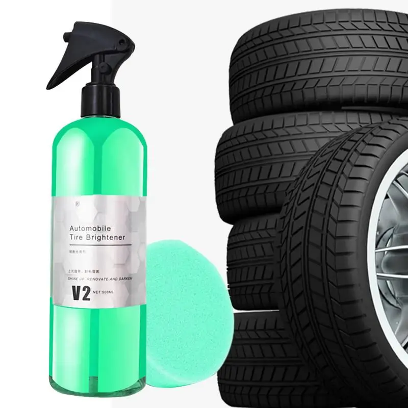 

Tire Coating Spray Wheel Shine Carfidant Care Agent With Deep Nourishment Extend Tire Life Durable Protection Ultra Concentrated