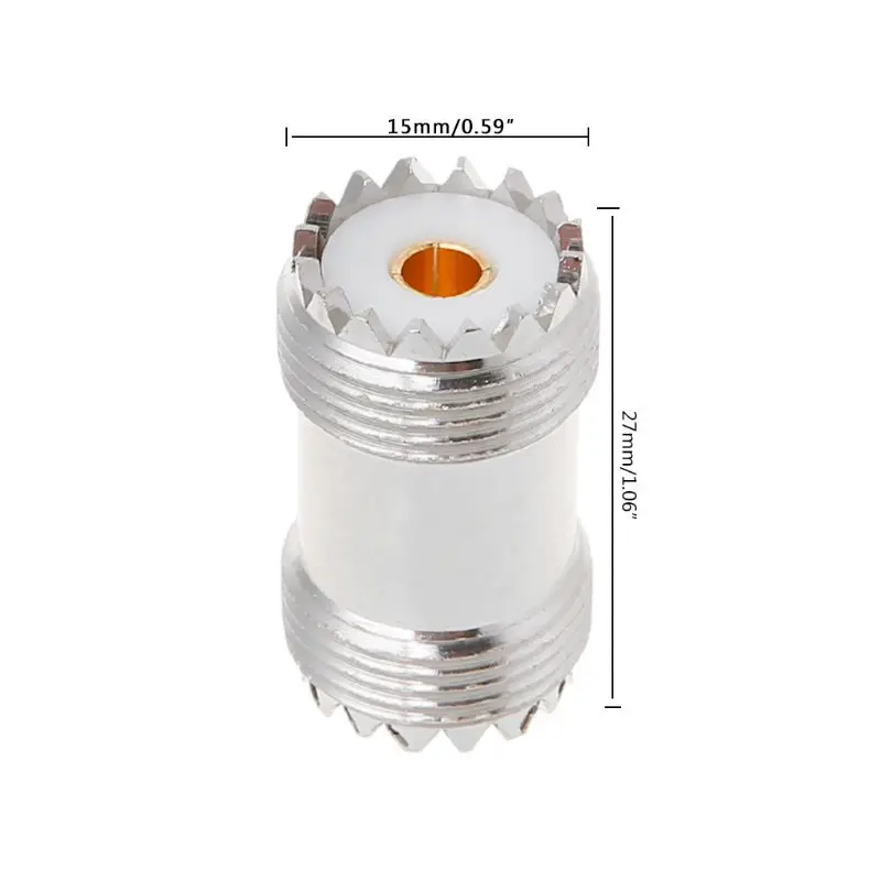 2022 Новый UHF SO239 гнездо-гнездо, крепление на панели, RF коаксиальный адаптер, прямой F/F
2022 Новый UHF SO239 гнездо-гнездо, крепление на панели, RF коаксиальный адаптер, прямой F/F