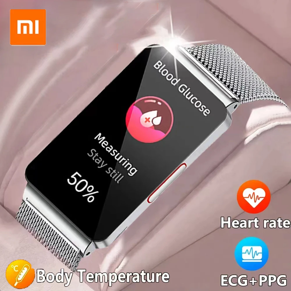 Xiaomi Men's ECG+PPG Blood Pressure and Blood Glucose Measurement Thermometer Women Smartwatch Women Blood Glucometer Smartwatch
Xiaomi Men's ECG+PPG Blood Pressure and Blood Glucose Measurement Thermometer Women Smartwatch Women Blood Glucometer Smartwatch