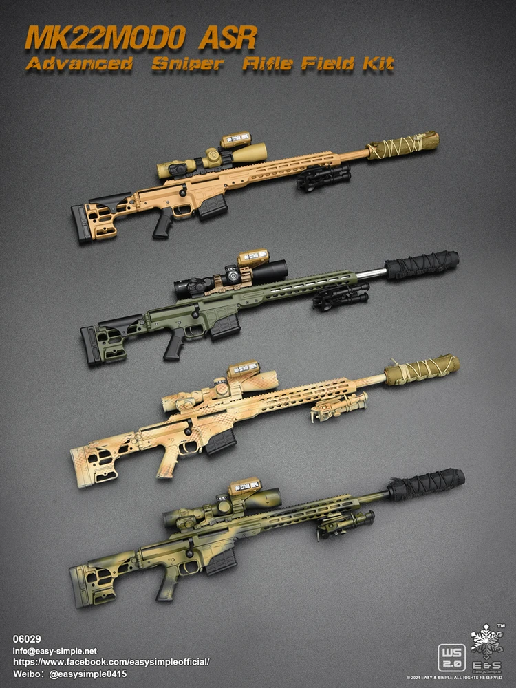 Легкий и простой ES 1/6 06029 аксессуары для солдат полевое оборудование MK22Mod0 набор в наличии
Легкий и простой ES 1/6 06029 аксессуары для солдат полевое оборудование MK22Mod0 набор в наличии