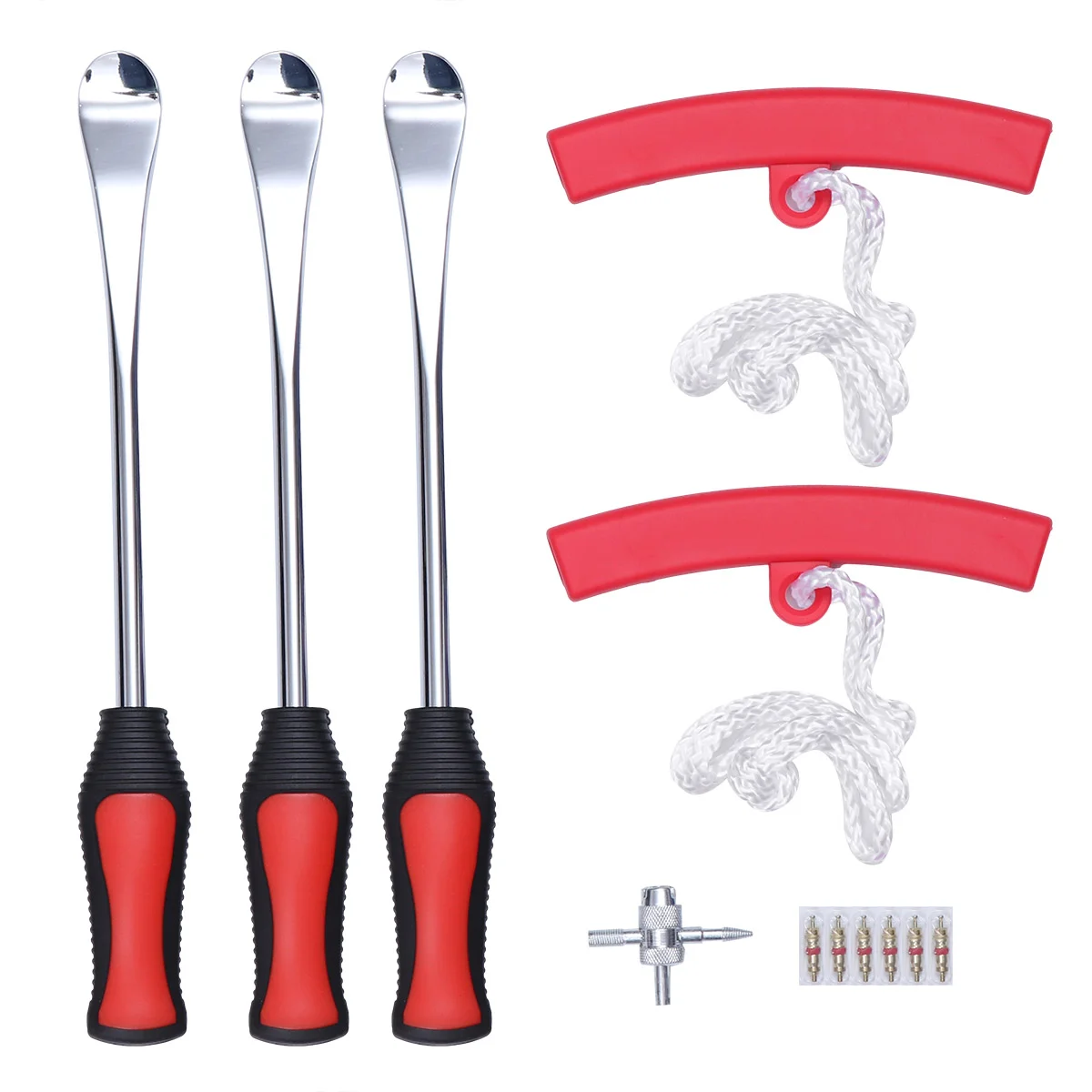 1 Set Tire Change Tool Sturdy Prime Practical Tire Rim Protector for Bike 
1 Set Tire Change Tool Sturdy Prime Practical Tire Rim Protector for Bike