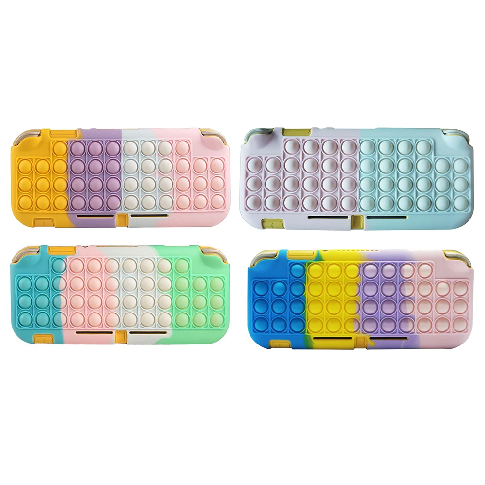 Fidget Silicone Toys Case Anti Anxiety Toys Game Console Protective Cover For Nintendo Switch Lite Protective Cover
Fidget Silicone Toys Case Anti Anxiety Toys Game Console Protective Cover For Nintendo Switch Lite Protective Cover