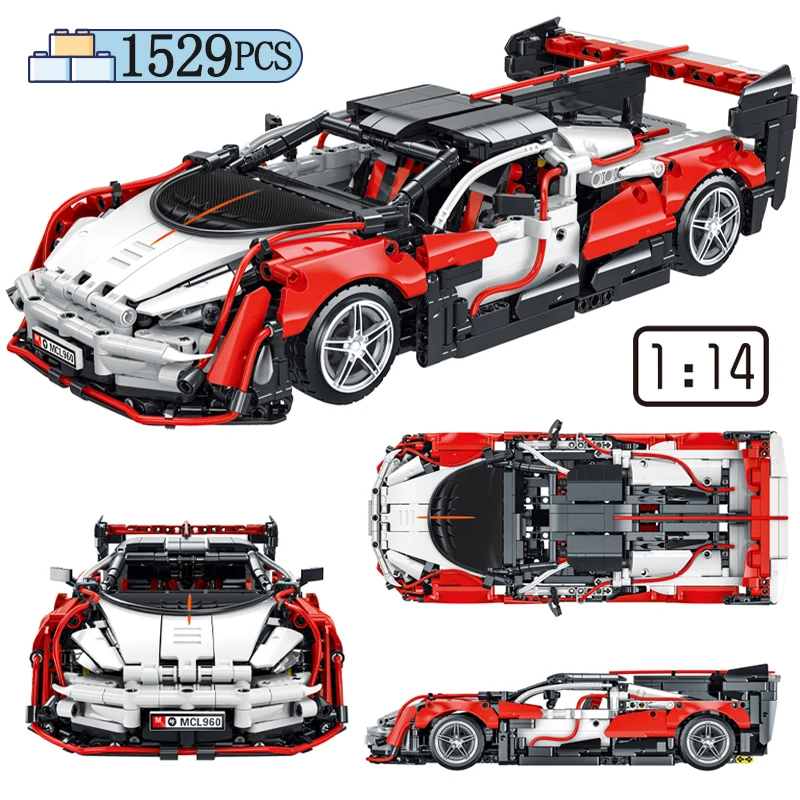 1529pcs City 1:14 Racing Sports Car Model Building Blocks Speed Supercar Vehicle Bricks Assembly Toys For Children Gifts
1529pcs City 1:14 Racing Sports Car Model Building Blocks Speed Supercar Vehicle Bricks Assembly Toys For Children Gifts