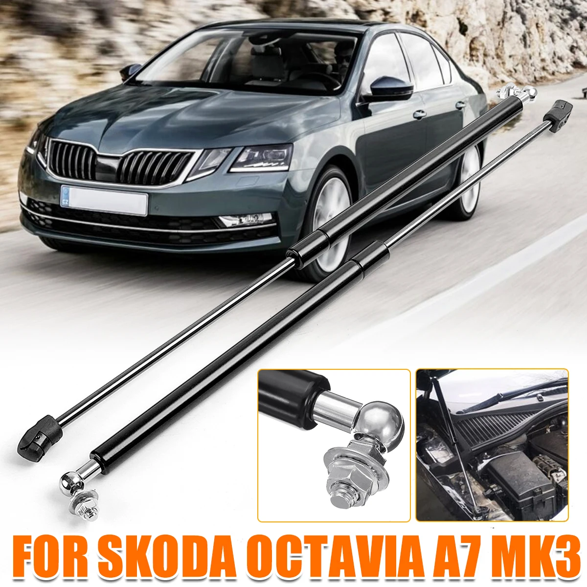 For 2012-2020 Skoda Octavia A7 MK3 For A5 MK2 2004-2013 Car-Styling Refit Bonnet Hood Gas Shock Lift Strut Bars Support Rod
For 2012-2020 Skoda Octavia A7 MK3 For A5 MK2 2004-2013 Car-Styling Refit Bonnet Hood Gas Shock Lift Strut Bars Support Rod