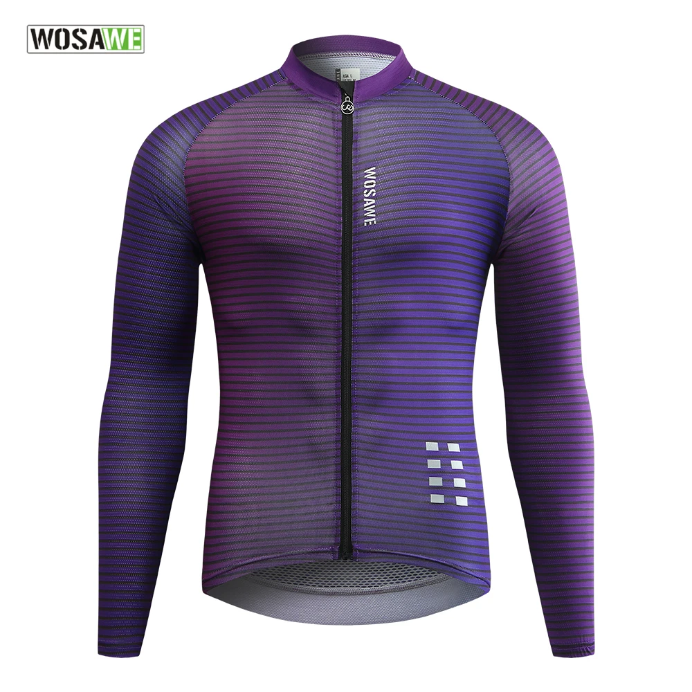 WOSAWE New Cycling Jersey Long Sleeve MTB Bicycle Cycling Clothing Mountain Bike Sportswear Cycling Clothes
WOSAWE New Cycling Jersey Long Sleeve MTB Bicycle Cycling Clothing Mountain Bike Sportswear Cycling Clothes