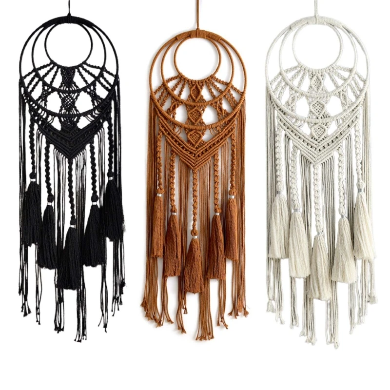 Woven Tassel Dream Catcher Artificial Decorative Pendant for Home Bedroom Room Decoration Charm Supplies
Woven Tassel Dream Catcher Artificial Decorative Pendant for Home Bedroom Room Decoration Charm Supplies