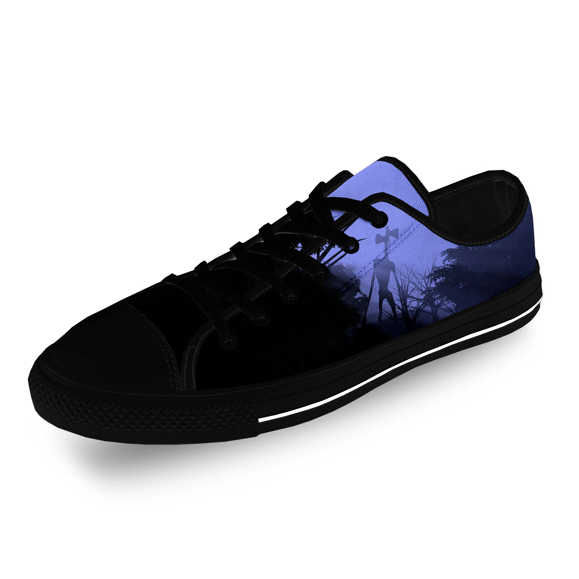 Siren Head SCP Scary Horror Game Casual Cloth Fashion 3D Print Low Top Canvas Shoes Men Women Lightweight Breathable Sneakers
Siren Head SCP Scary Horror Game Casual Cloth Fashion 3D Print Low Top Canvas Shoes Men Women Lightweight Breathable Sneakers