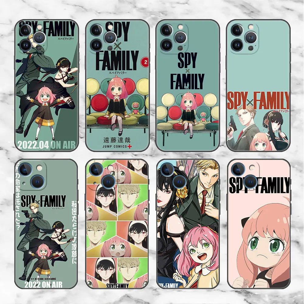 Spy×Family Espionage Case For Apple iPhone 13 14 12 11 Pro Max Mini 7 8 6 6S 14 Plus X XR XS Max Black Phone Fundas Cover
Spy×Family Espionage Case For Apple iPhone 13 14 12 11 Pro Max Mini 7 8 6 6S 14 Plus X XR XS Max Black Phone Fundas Cover