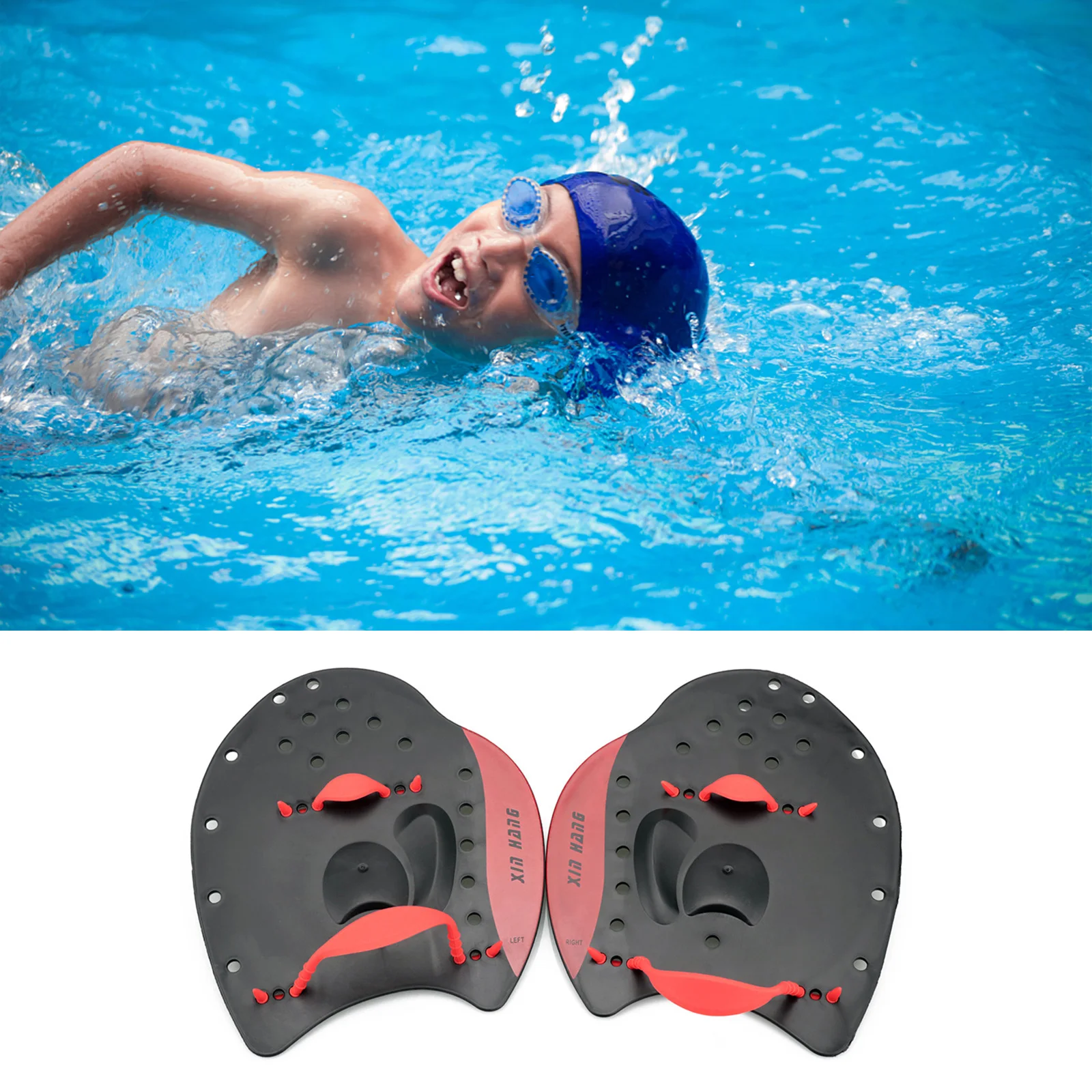 Dive into the Water with Confidence Adjustable Hand Paddles Suitable for Beginners and Advanced Swimmers Blue Red Yellow
Dive into the Water with Confidence Adjustable Hand Paddles Suitable for Beginners and Advanced Swimmers Blue Red Yellow