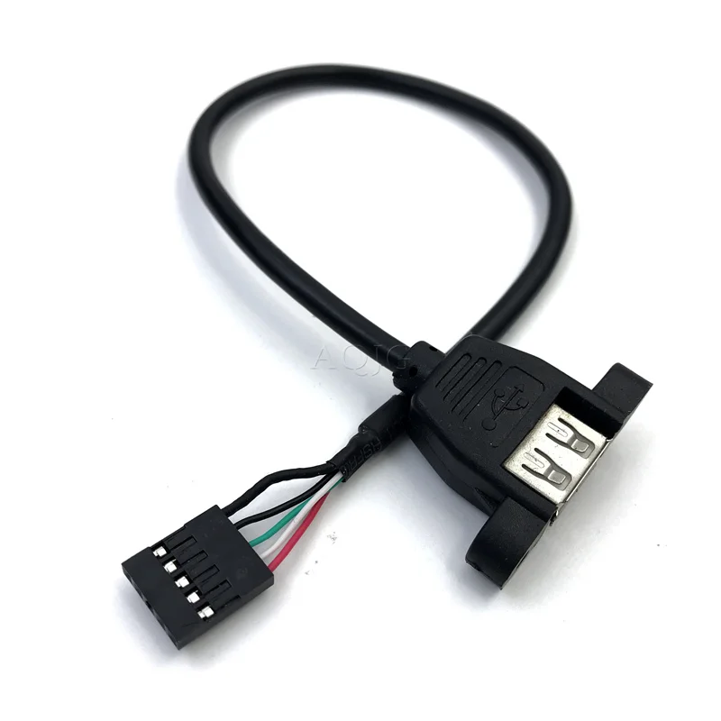 Motherboard chassis built-in with ear screw hole 2.0USB female head to 1.25mm pitch 4P terminal transfer wiring
Motherboard chassis built-in with ear screw hole 2.0USB female head to 1.25mm pitch 4P terminal transfer wiring