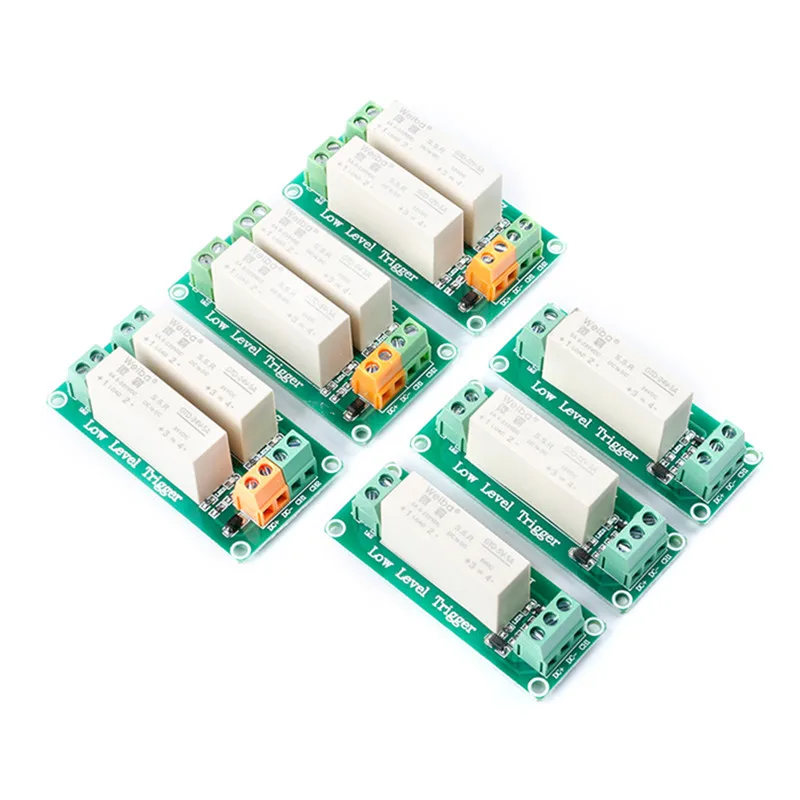 1PCS 5A 1 Channel 2 Channel 5A SSR Solid State Relay Module High-low Level Trigger DC 5V 12V 24V
1PCS 5A 1 Channel 2 Channel 5A SSR Solid State Relay Module High-low Level Trigger DC 5V 12V 24V