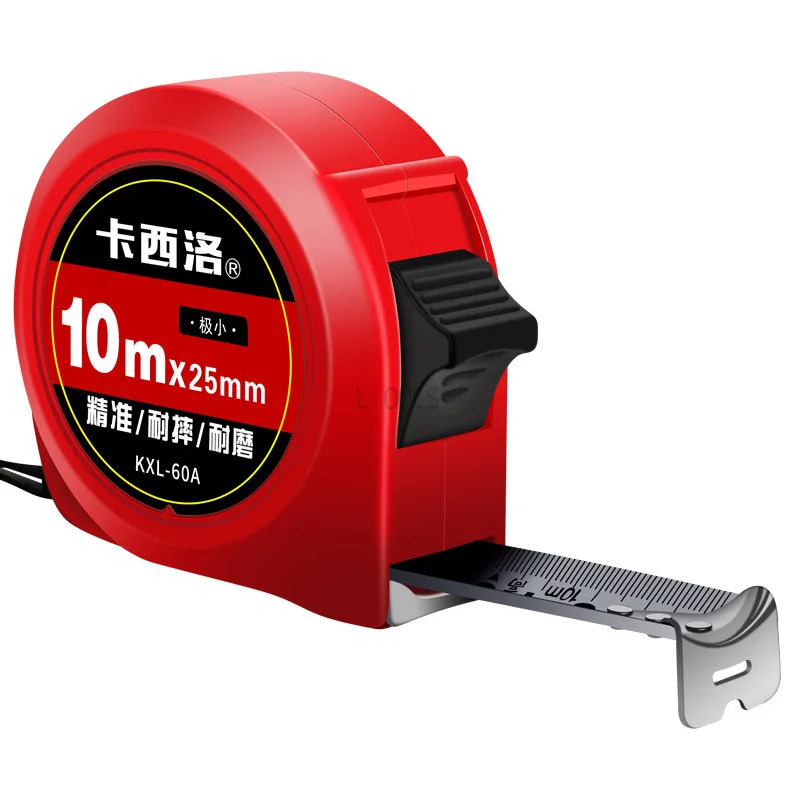 

Self Locking High-precision Steel Tape Measure Retrievable Thickened Wear-resistant Measuring Tape 10M Metric Measurement Tools