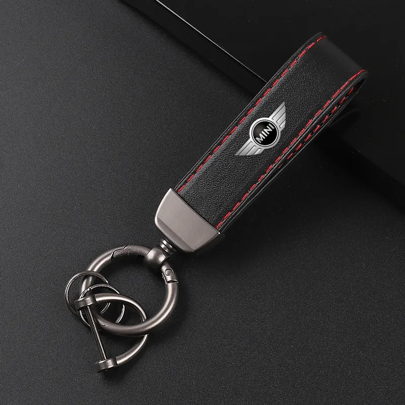 Кожаный брелок с автомобильным значком, подвеска-брелок для MINI
Кожаный брелок с автомобильным значком, подвеска-брелок для MINI